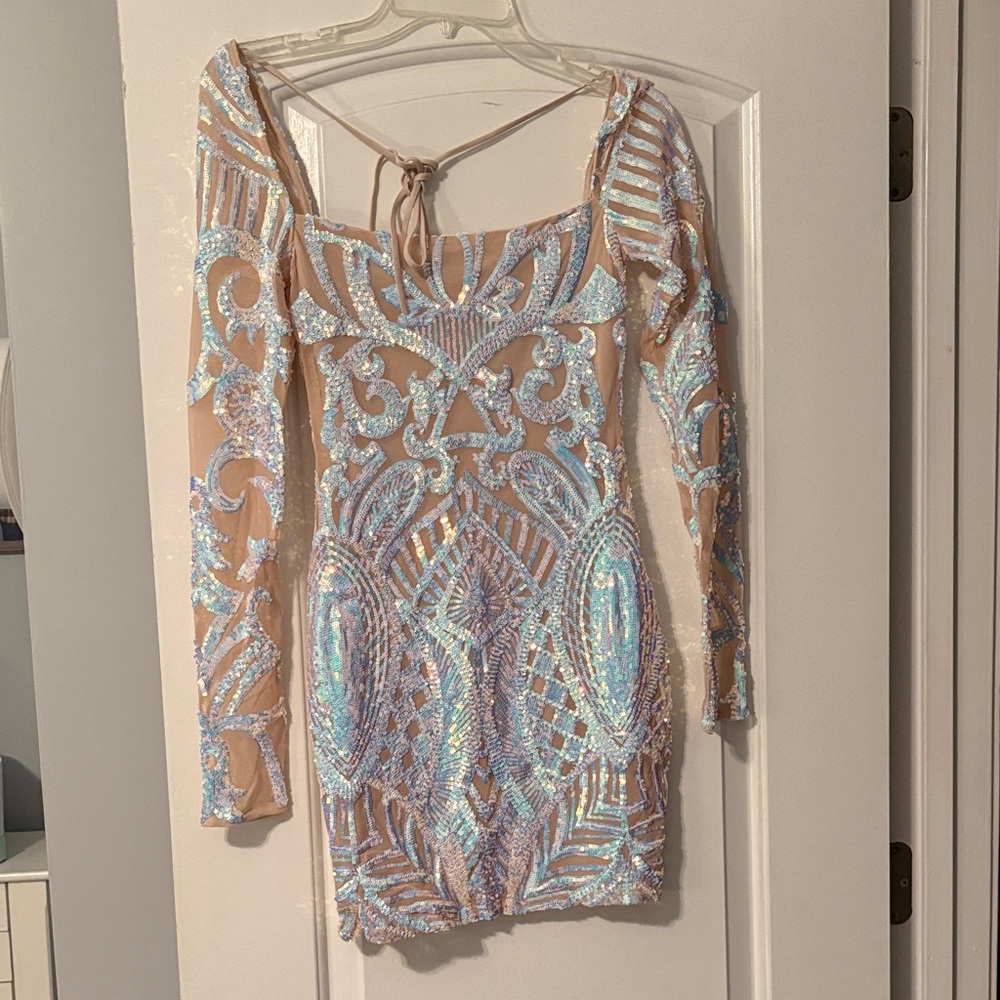 Sparkly sequin dress